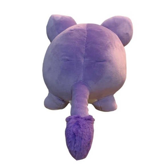 Cushablez Purple Cheens the Chinchilla Marshmallow Plushie Stuffed Toy 10” Gift - Picture 2 of 5